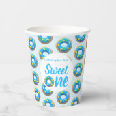スイートワンドーナツ第1誕生日 紙コップ (正面)