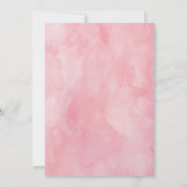 スイートワンファースト誕生日招待状 招待状 (裏面)