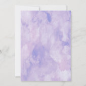 スイートワンファースト誕生日招待状 招待状 (裏面)