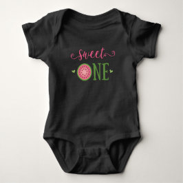 スイートワン スイカ 1歳 誕生日 アウトフィット Tシャツ