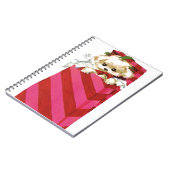 スイートヴィンテージクリスマスワンピービチョンラサマルチーズ ノートブック (左側)