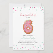 スイート誕生祝い| 6 招待状 (正面)