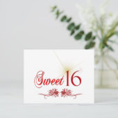 スイート16の誕生日 ポストカード (スタンド正面)