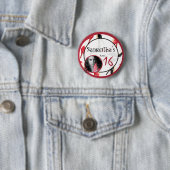 スイート16ウメンズシューズハイヒールスチレトスボタン 缶バッジ (インサイチュ)