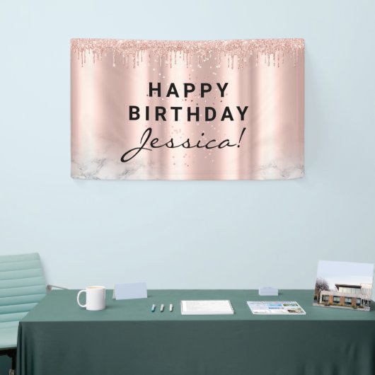 スイート16キンセニェラ誕生日ピエレガントンお洒落ク 横断幕 (トレードショー)