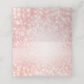 スイート16グリッター《写真》ぼけ味ライトカスタム座席表 プレイスカード (内部開封)