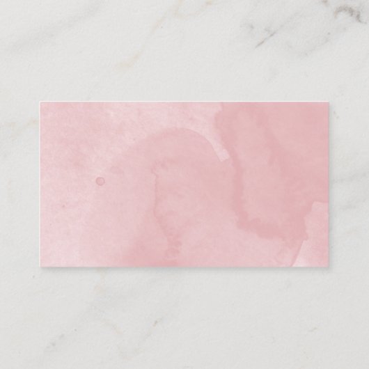 スイート16バラ金ゴールド赤面フローラRSVPエンクロージャ 名刺 (裏面)