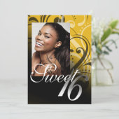 スイート16バースデーパーティー 招待状 (スタンド正面)