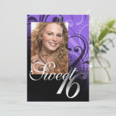 スイート16バースデーパーティー 招待状 (スタンド正面)