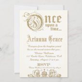 スイート16ワンスアタイムアイボリー 招待状 (裏面)