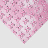 スイート16ワードアート | 16番目の誕生日 薄葉紙 (詳細)