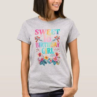 スイート16誕生日ガール Tシャツ