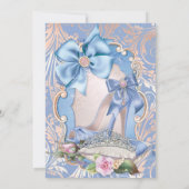 スイート16 キンチャネラ パーティー 招待状 (裏面)