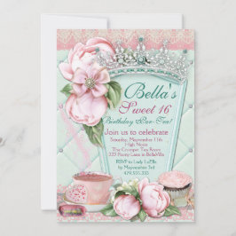 スイート16 ティーパーティー 招待状