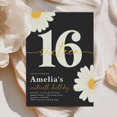 スイート16 デイジー 誕生日招待状 招待状