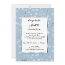 スイート16 バースデーパーティー ブルーパーティー シルバーバブルズ