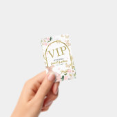 スイート16 バースデー ブッシュ フラワー バースデー 16 バースデー VIP バッジ (Handheld)