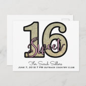 スイート16 ポストカード (正面/裏面)