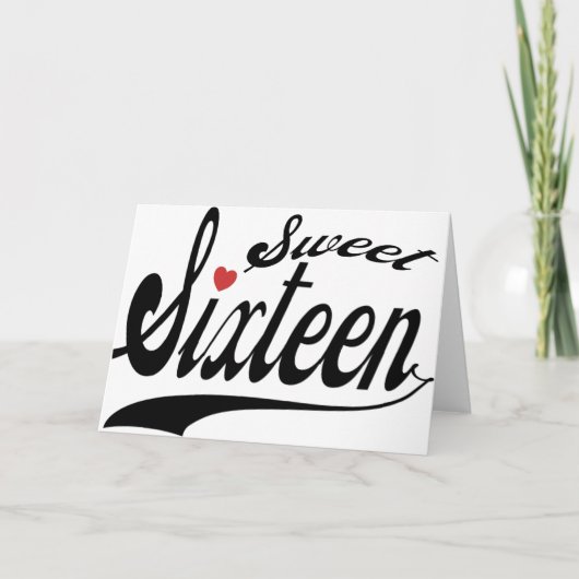 スイート16 招待状 (正面)