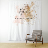 スイート16 16歳の誕生日 フォトブース 背景 タペストリー (インサイチュ)