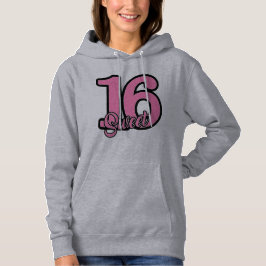 スイート16Tシャツ、スイート16ギフト、誕生日 パーカ