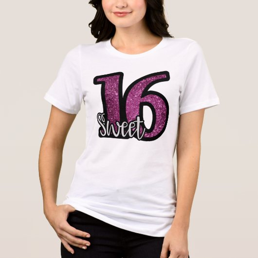 スイート16Tシャツ トライブレンドTシャツ (正面)