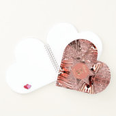 スイート16thバースデーパーティーゲストブックバラ金ゴールド ノートブック (内部)