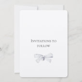 スイート ガーデン セーブザデート (裏面)