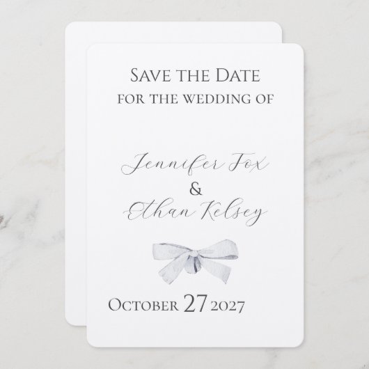 スイート ガーデン セーブザデート (正面/裏面)