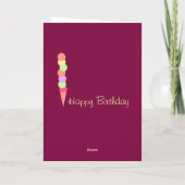 スイート・サマー・アイス・クリーム カード (裏面)