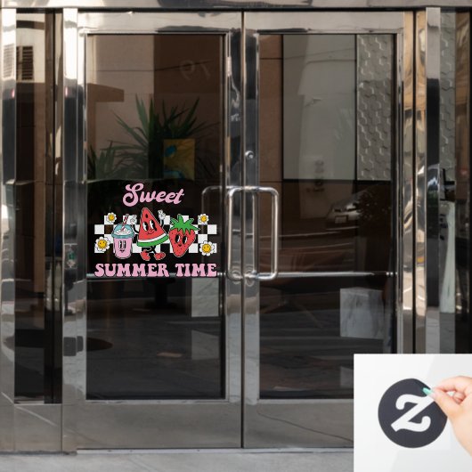 スイート サマー タイム ウィンドウサイン (オフィスドア)