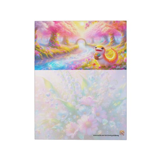 スイート サラマンダー ノートパッド (回転)