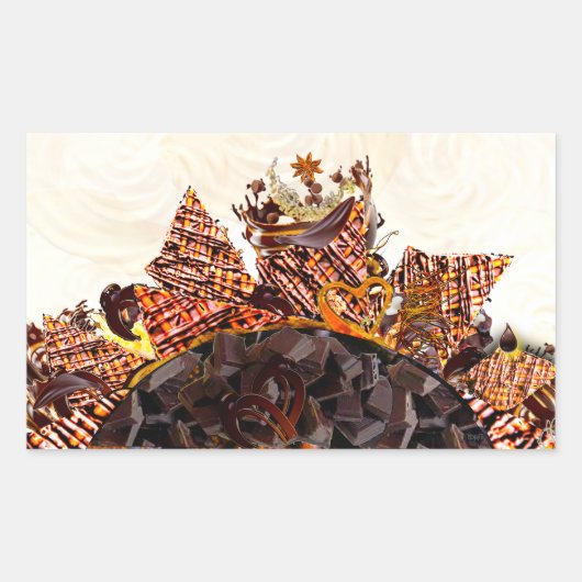 スイート・サン・デー！ :) CBS サンデー・モーニング・サンズ 長方形シール (正面)