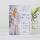 スイート・シックスティーン・ブルー・フェアリーテイル 招待状 (スタンド正面)