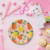 スイート シトラス ペーパー プレート (パーティー)