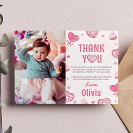 スイート セレブレーション 誕生日 フォト ありがとう カード