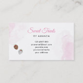 スイート トリーツ ピンク ベーカリー 名刺 (裏面)