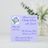 スイート ハイドランジア ブリッジ パーティー 招待状 (スタンド正面)