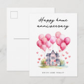 スイート ハッピー ホーム アニバーサリー リアルティ ポストカード (正面/裏面)