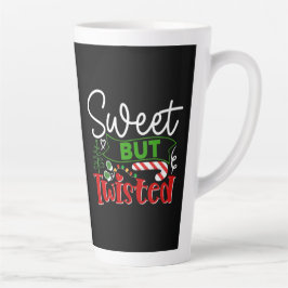 スイート・バット・ツイステッド おもしろクリスマス キャンディケーン カフェラテマグ