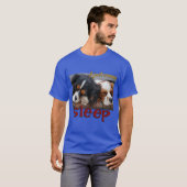 スイート・パピー・デザインでぐっすり眠りたい Tシャツ (正面フル)