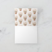 スイート ファーマーズ マーケット フローラル シャワー サンクス カード (内部)