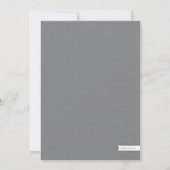 スイート ブーケ ガーデン パーティー ブライズ シャワー 招待状 (裏面)