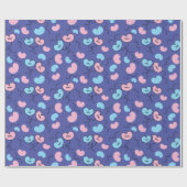 スイート ミスター アンド ミセス バルーンズ 婚約ギフト シームレス ラッピングペーパー (フラット)