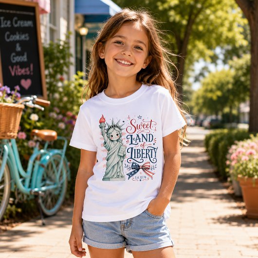 スイート・ランド・オブ・リバティ 7月4日 Tシャツ