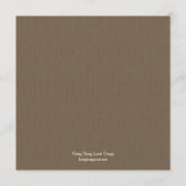 スイート·ラ結婚ブズ·メニュー·カード メニュー (裏面)