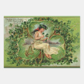 スイート・リトル・シャムロック ラッピングペーパーシート (正面)