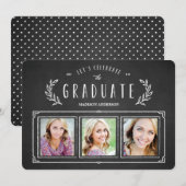 スイート リース | 卒業のお知らせ 案内状 (正面/裏面)