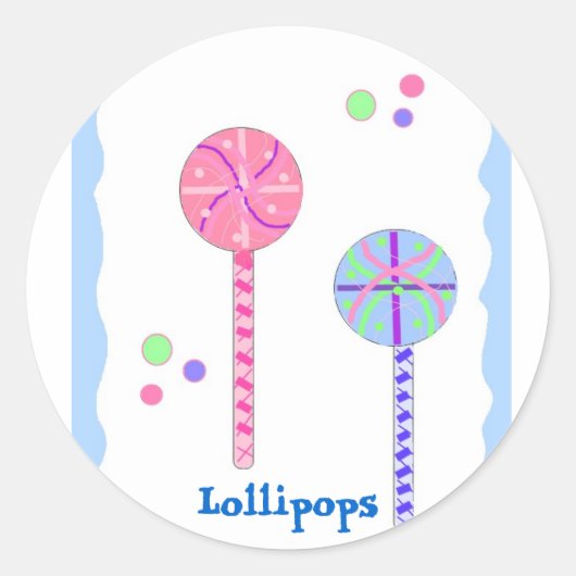 スイート・ロリポップ ラウンドシール (正面)