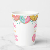 スイート・ワン・ドーナツ第1誕生日パーティー 紙コップ (右)